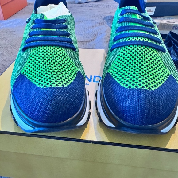 Vibrant Fendi Sneakers - Picture 4 of 4